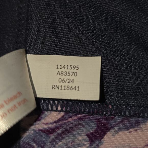 Cacique Comfort Bliss Lightly Lined No Wire Floral Maximum Coverage Bra Size 40F - Picture 12 of 16